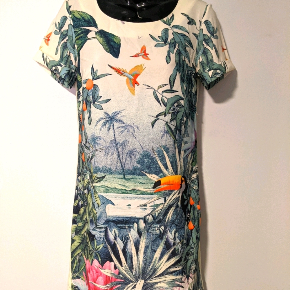 H&M tropical tunic